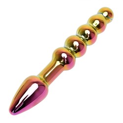 double ended glass anal beads 2